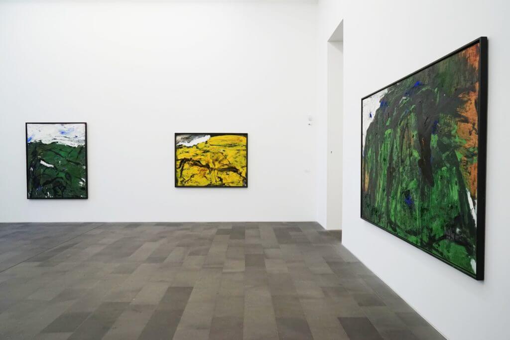 Emil Schumacher, Installationsansicht „Inspiration und Widerstand“, MKM 2018 / Foto: MKM