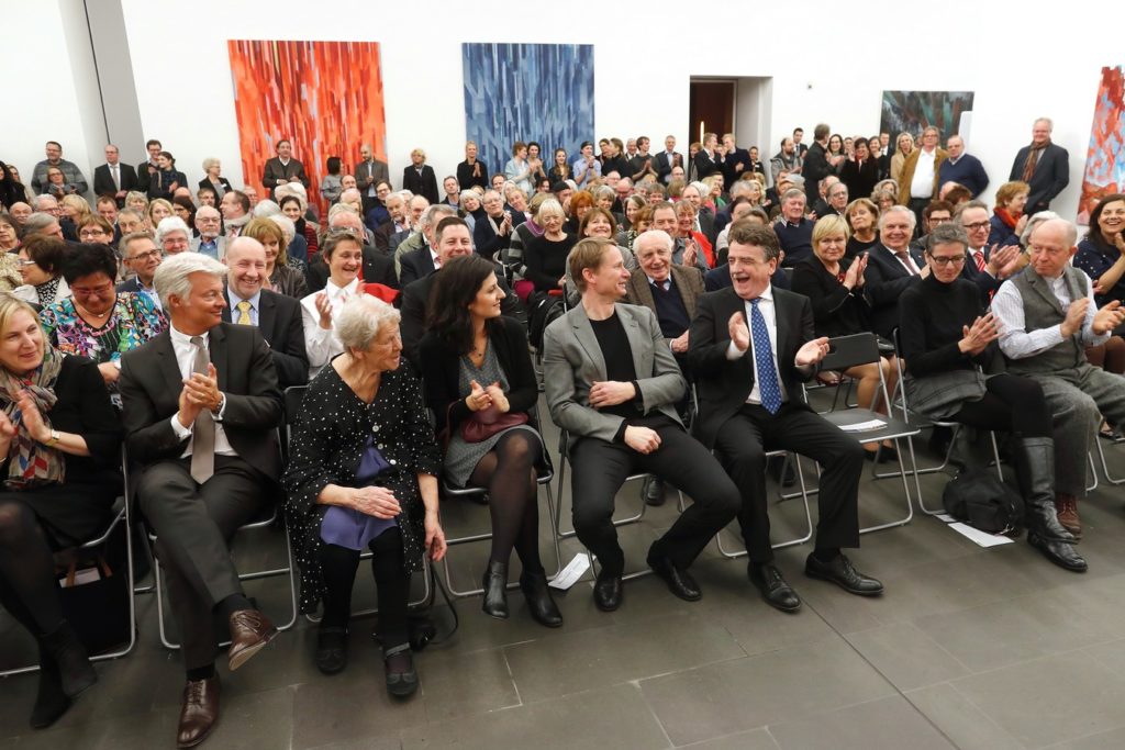 Ausstellungseröffnung "David Schnell" im MKM, März 2017, Foto: Georg Lukas, Essen