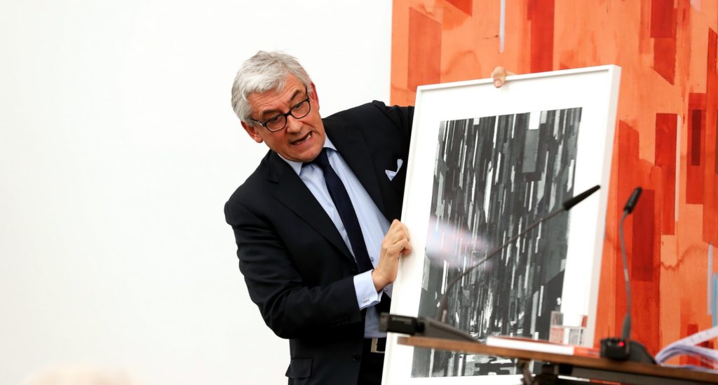 Ausstellungseröffnung "David Schnell" im MKM, März 2017, Foto: Georg Lukas, Essen