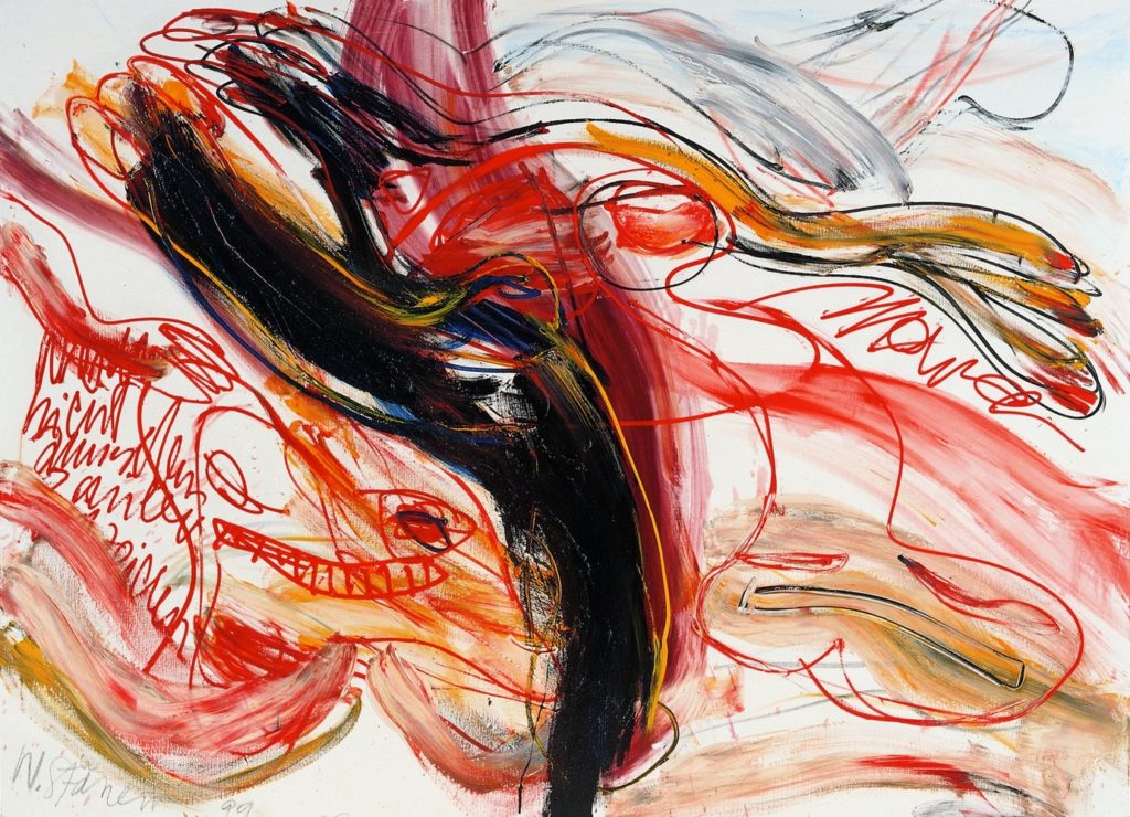 Walter Stöhrer, Wie das Licht zwischen Zauber und Zeichen, 1999